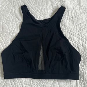 Women’s mesh panel swim top NEW